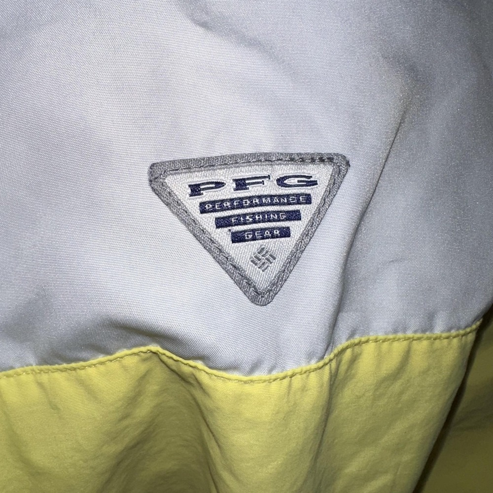 Columbia PFG Pullover Jacket Womens Small Hooded Windbreaker Lightweight Fishing - Picture 5 of 8